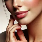 Thumb dall e 2024 11 04 12.02.18   a close up image of a woman s skin  showing healthy  hydrated texture with a natural glow. soft lighting accentuates the smoothness and natural beauty